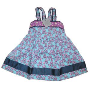 NEW Matilda Jane girl 10 shirt tank top Pontoon Ellie aqua blue Wonderful Parade